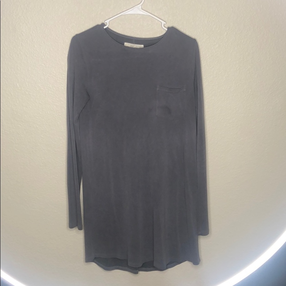 Abercrombie and Fitch: long sleeve shirt dress